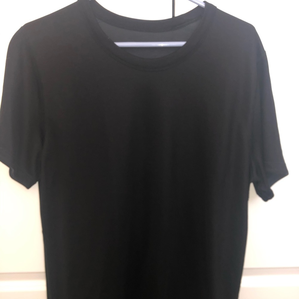 LuLu Lemon Black Yoga tee